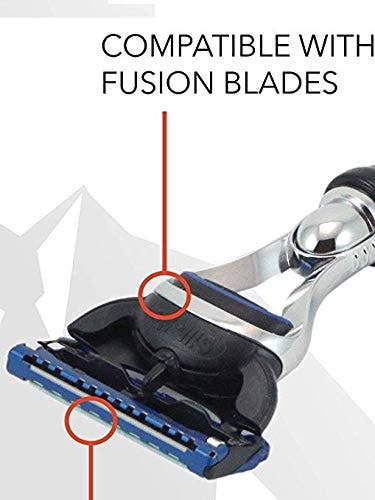 GENTS Fine Grooming Product Fusion Compatible Razor: Horn