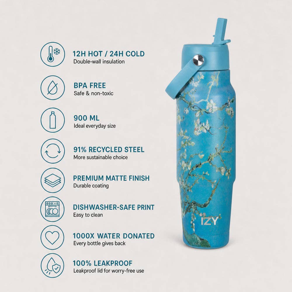 Travel Bottle 900ML - Almond Blossom