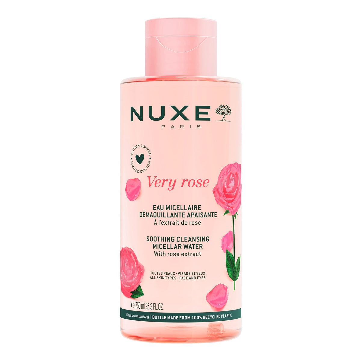 NUXE Very Rose Cleansing Water Sensitive Skin 750ml