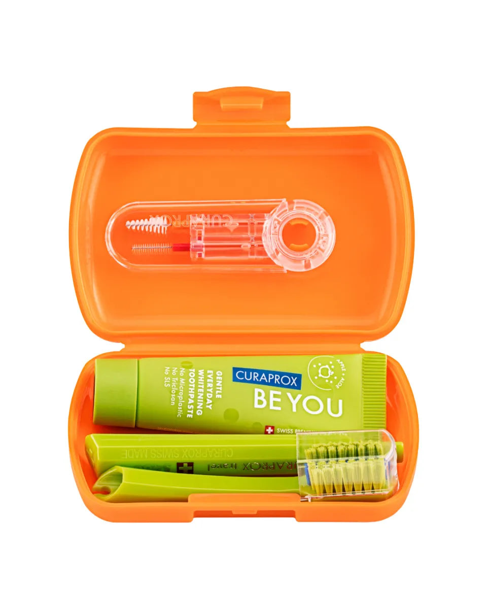 Curaprox Travel Set Ortho Orange