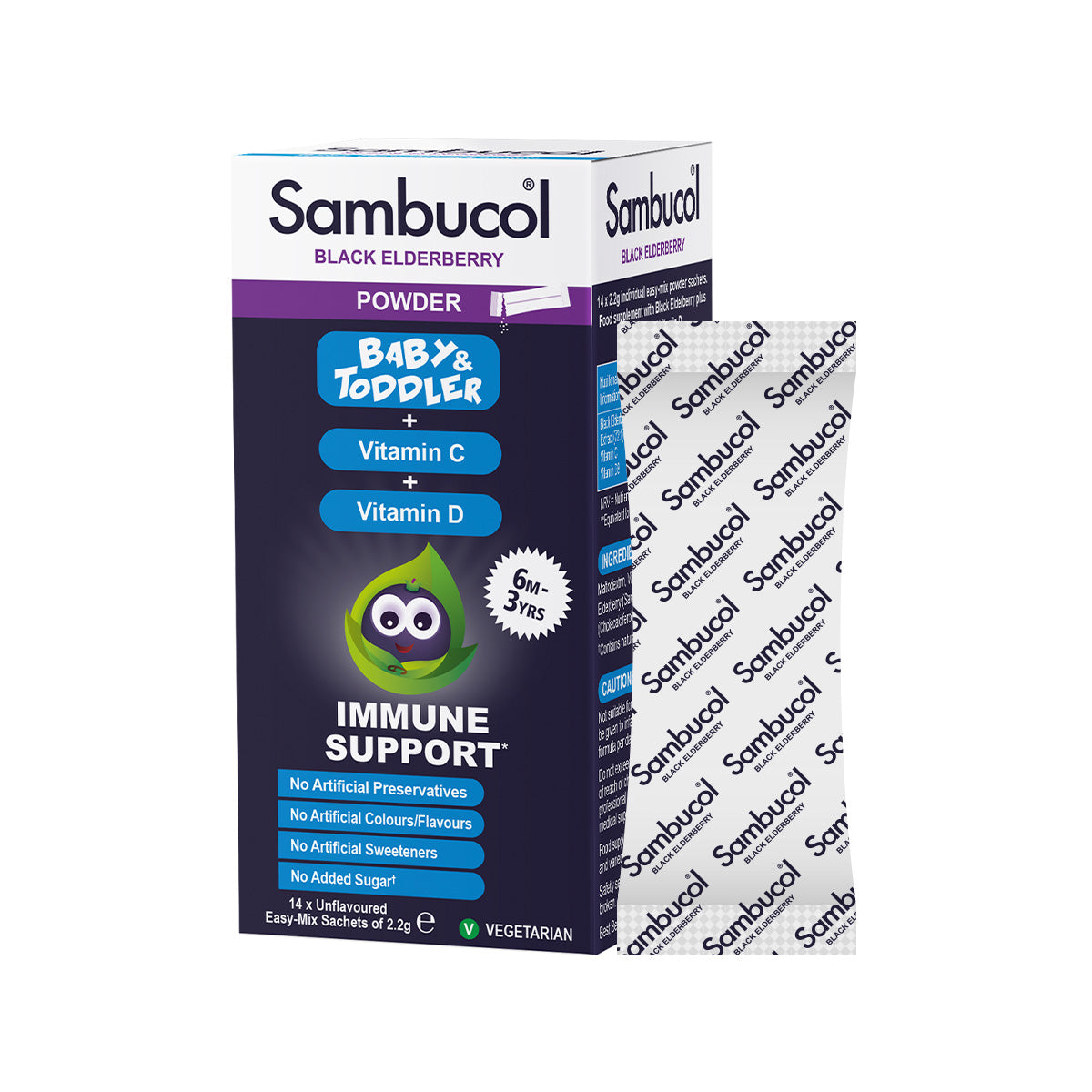 Sambucol Baby Powder 14 Sachets