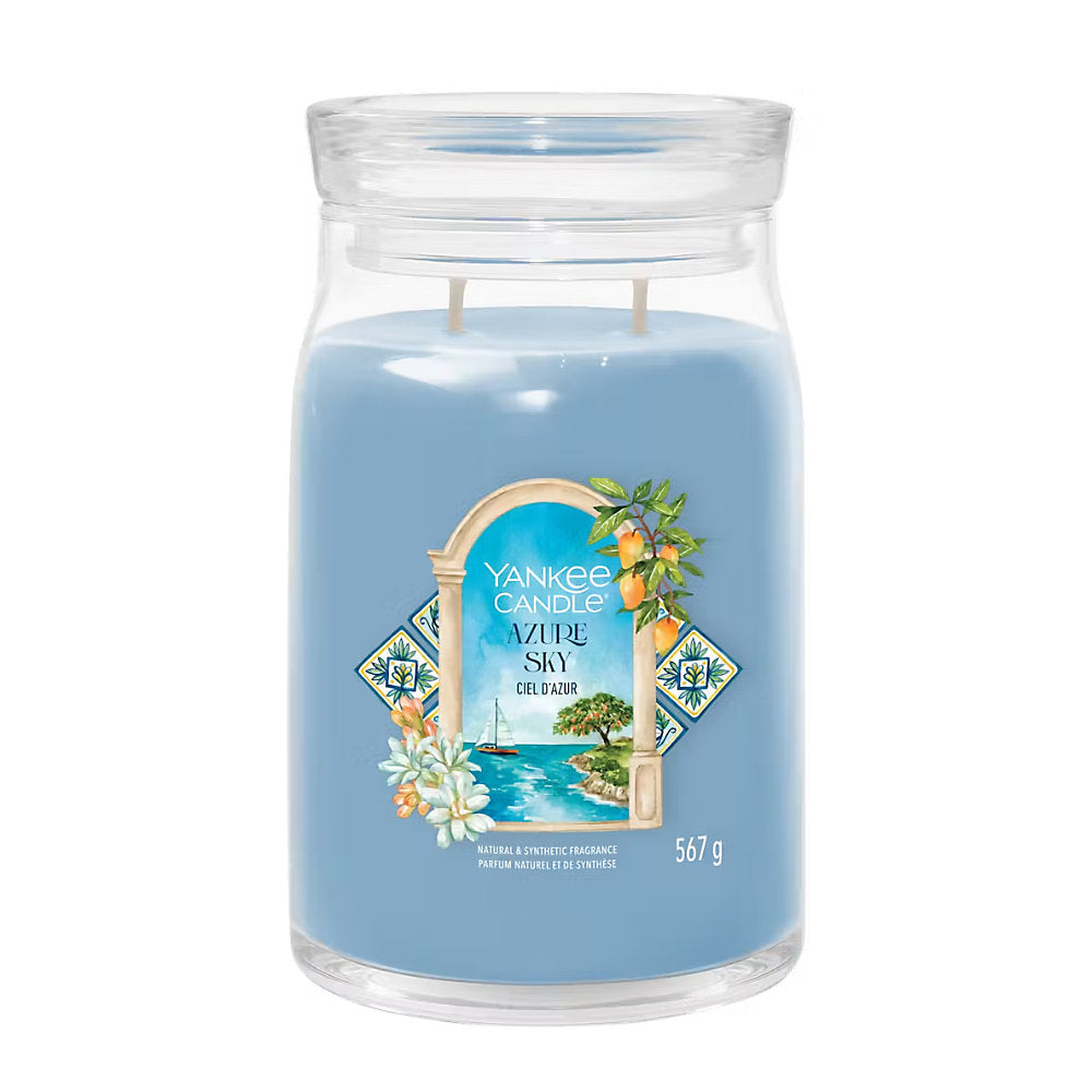 Yankee Candle Signature Large Jar Azure Sky