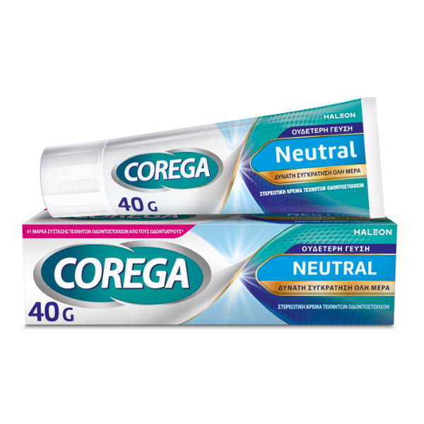 Corega Neutral Denture Fixative Cream 40g