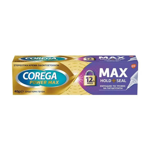 Corega Max Seal Denture Fixative Cream 40g